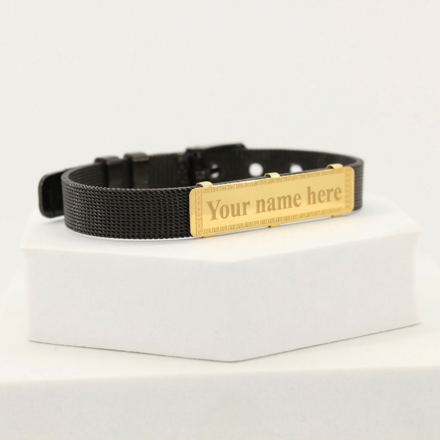 21K Men's Mohmed Name Bracelet