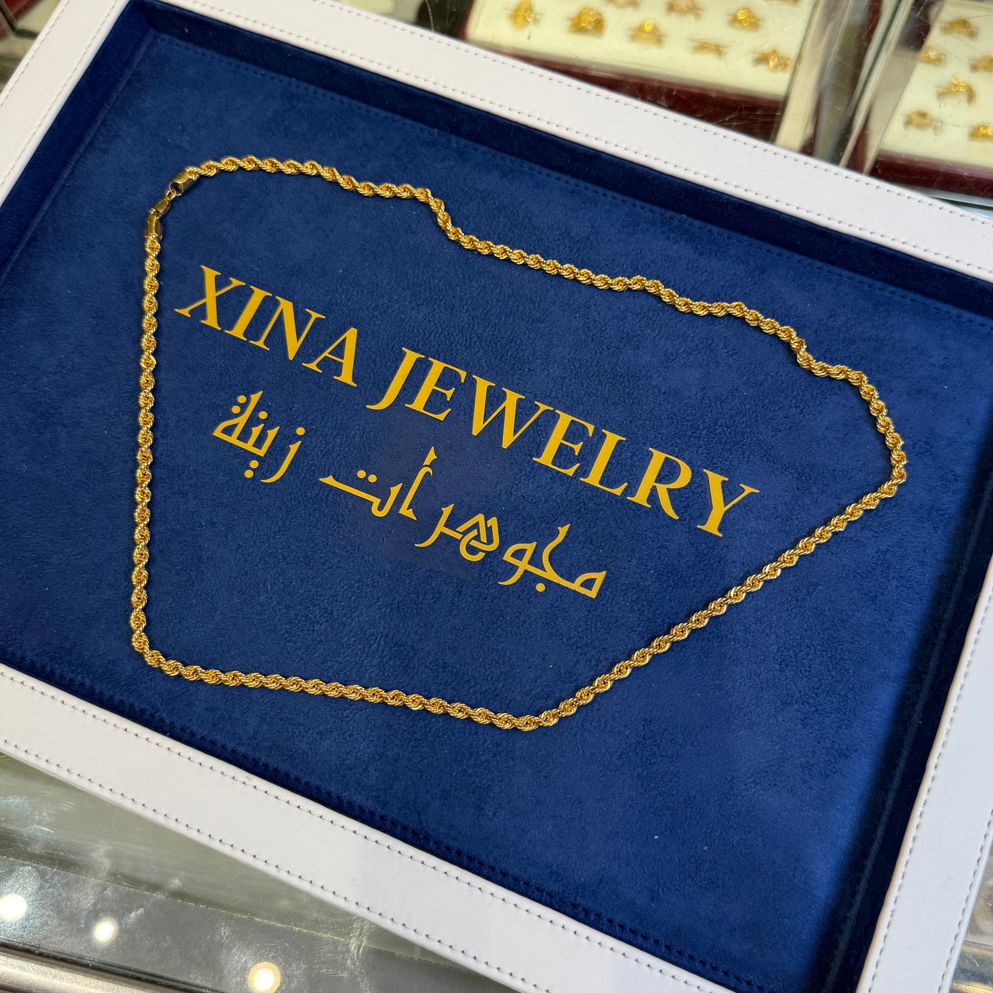 21K Gold Rope Chain 4.3mm