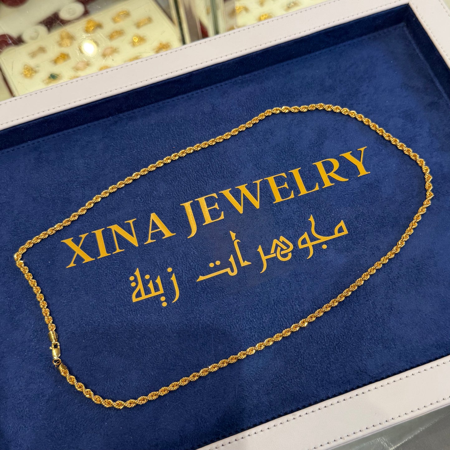 21K Gold Rope Chain 3.7mm