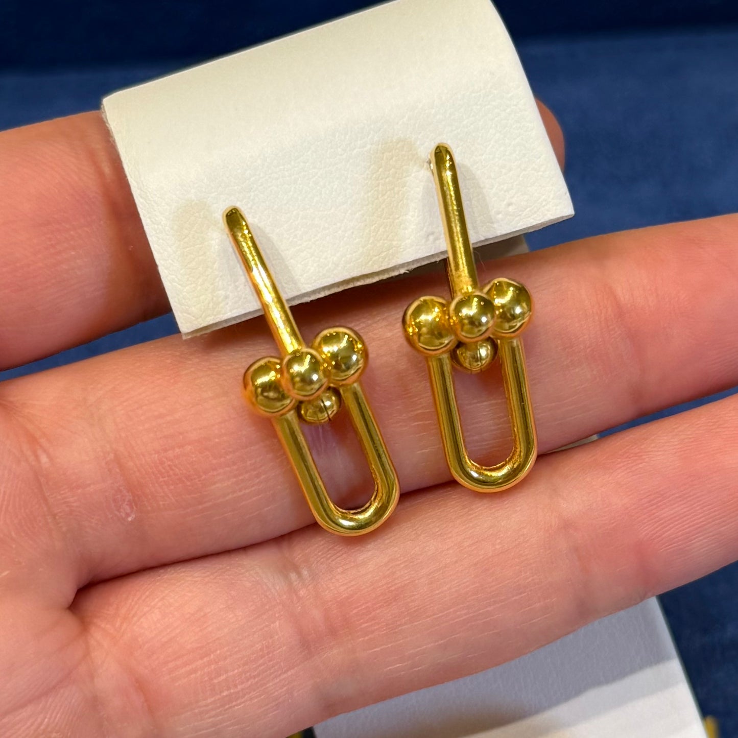 21K Gold Fancy Earrings