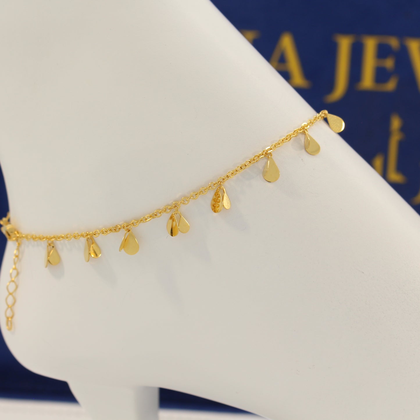 21K Gold Anklet