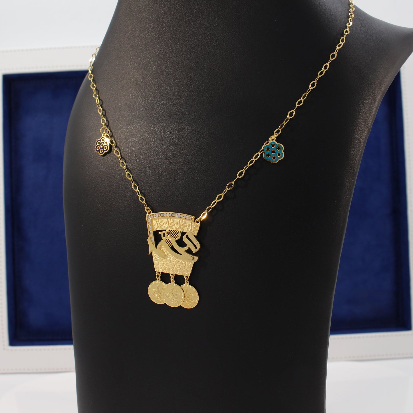 21K Gold Mohammed Necklace