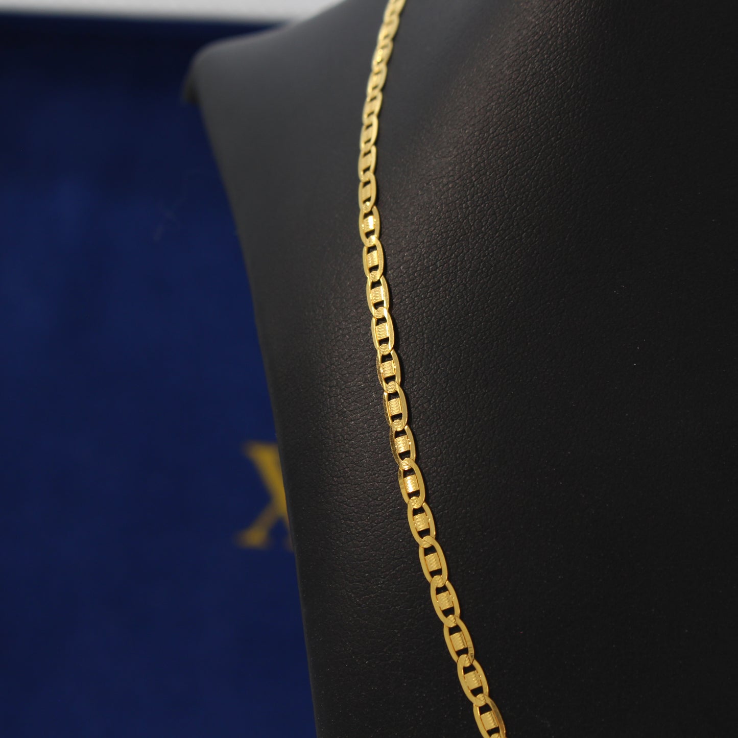 21K Gold Anchor Fancy Chain