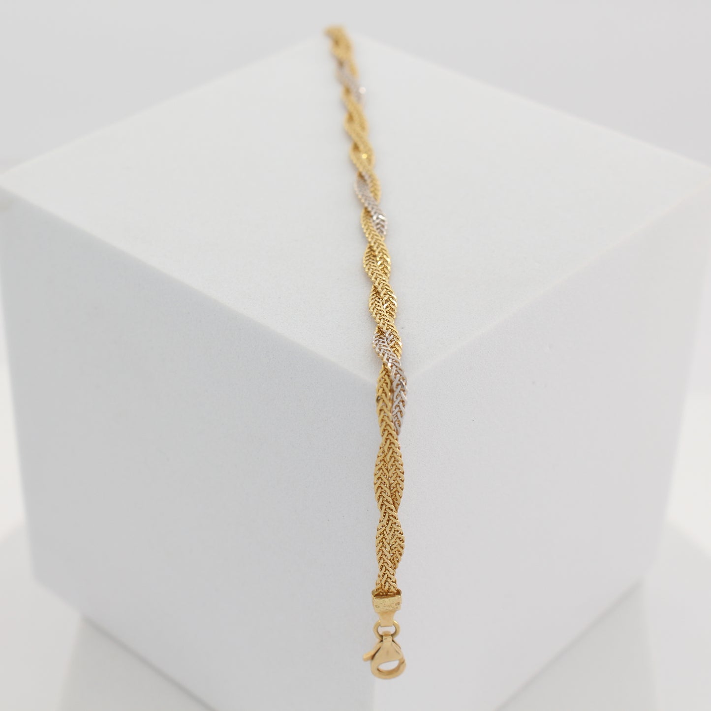 18K 2-Tone Bracelet