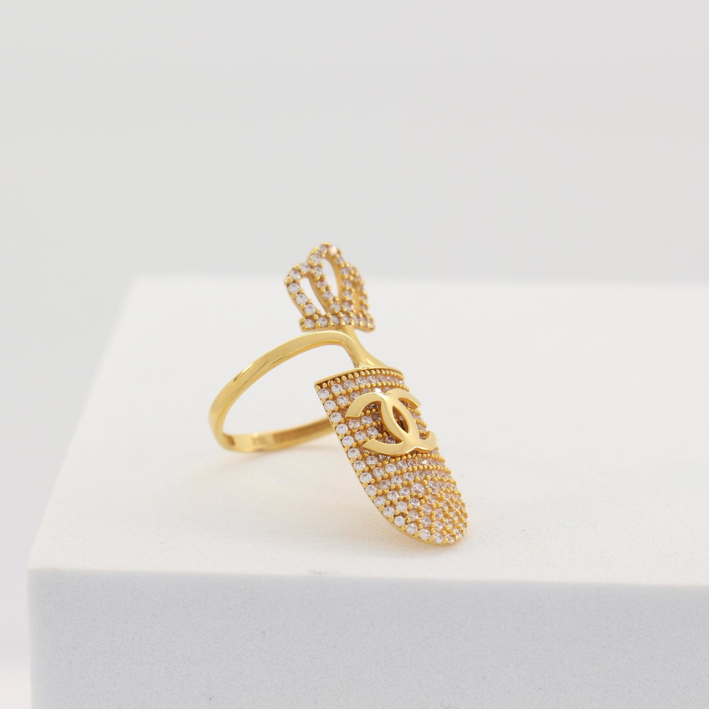 21K Gold Fingernail (Size 6)