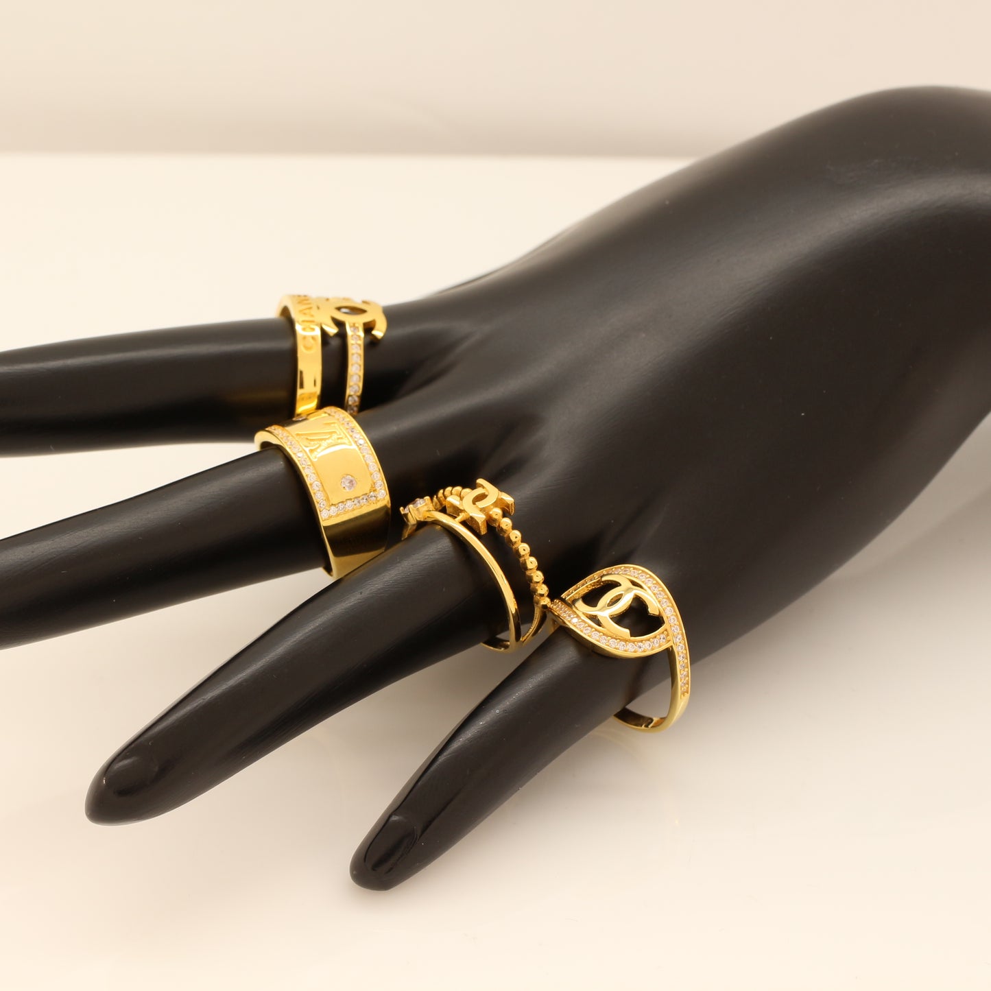 21K Gold Rings Size 7