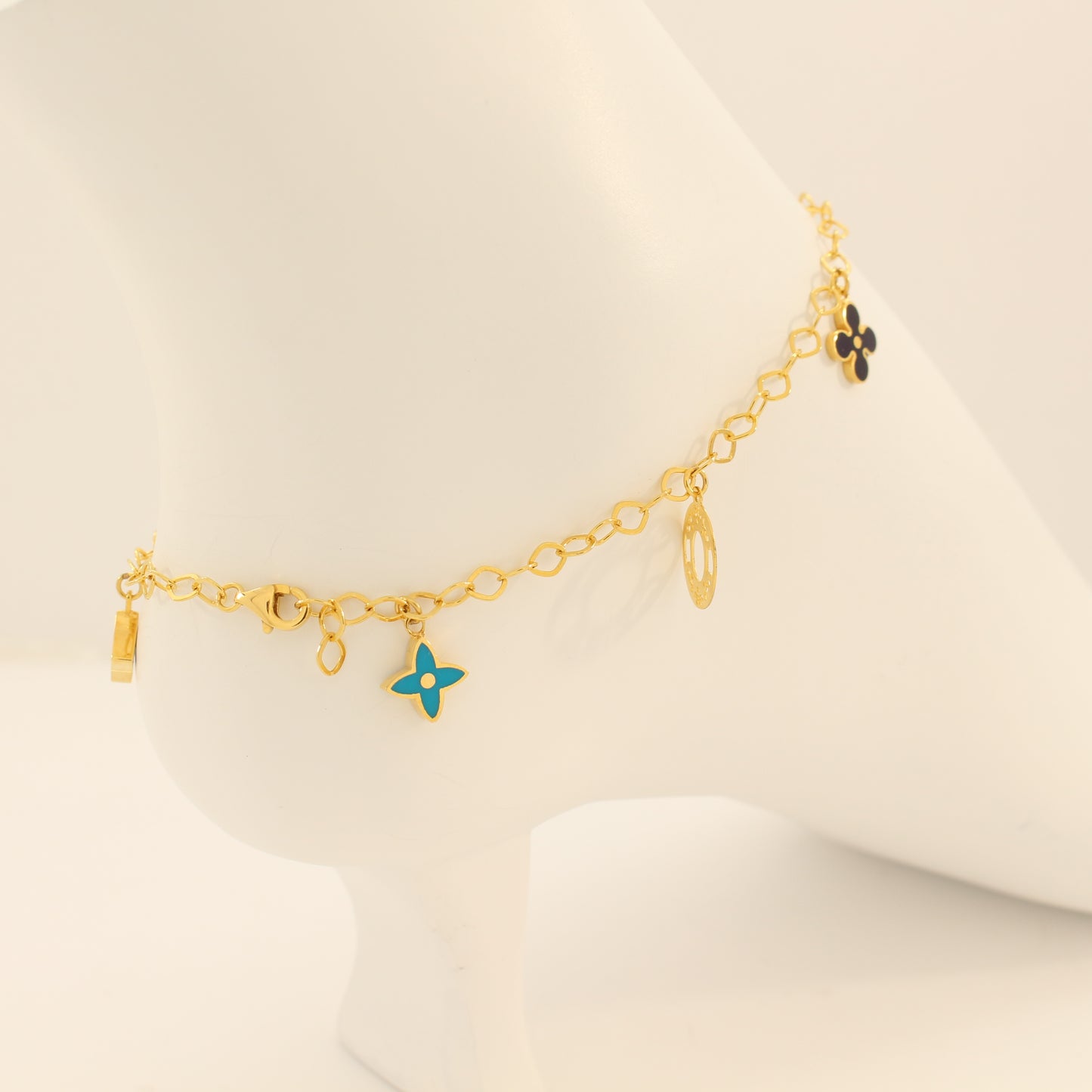 21K Gold Anklet