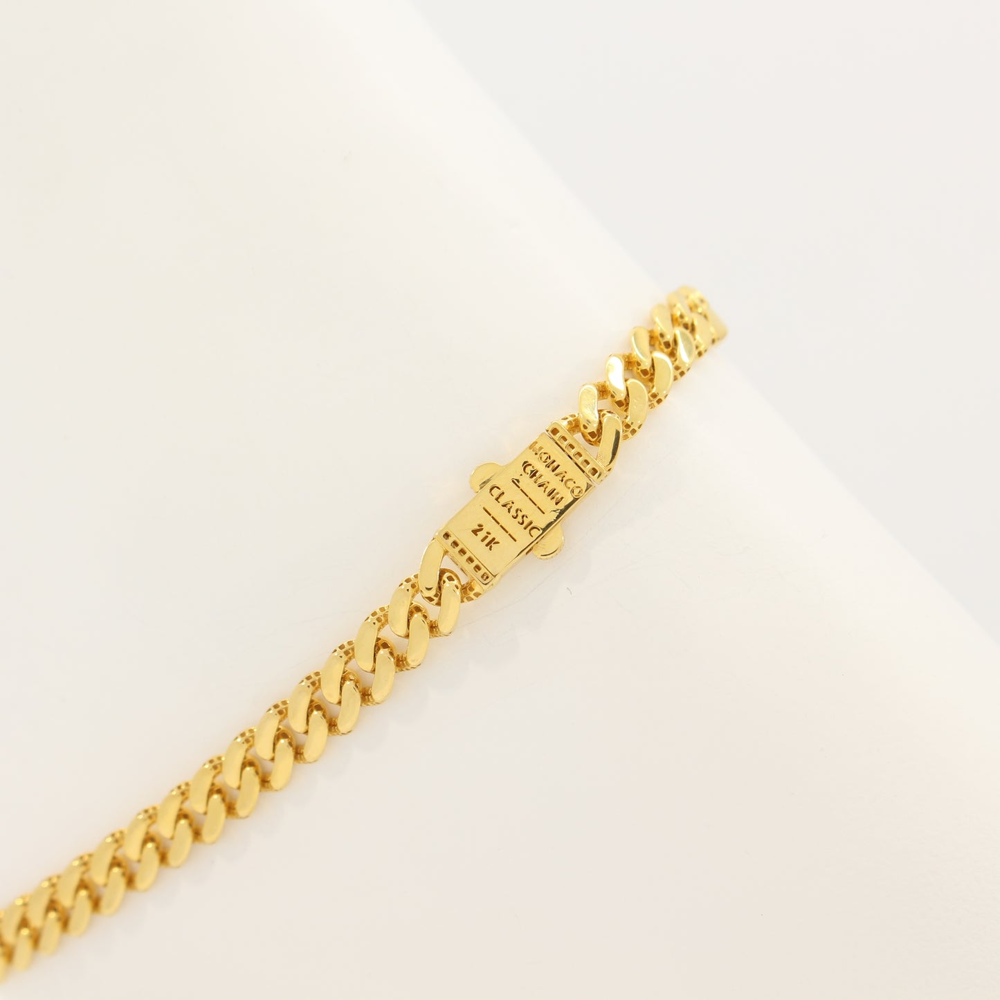 21K Gold Moncao Chain Anklet
