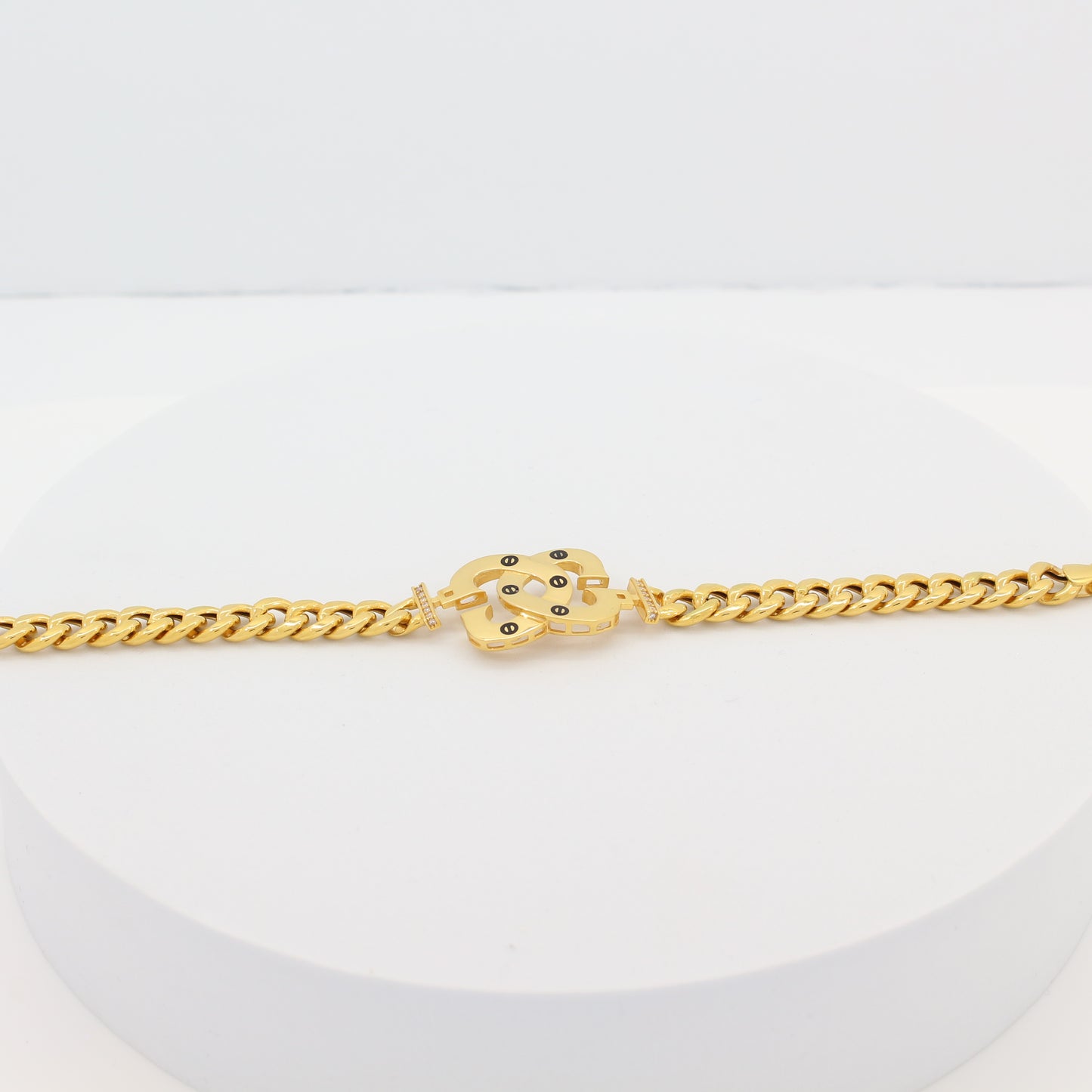 21K Gold Chain Bracelet