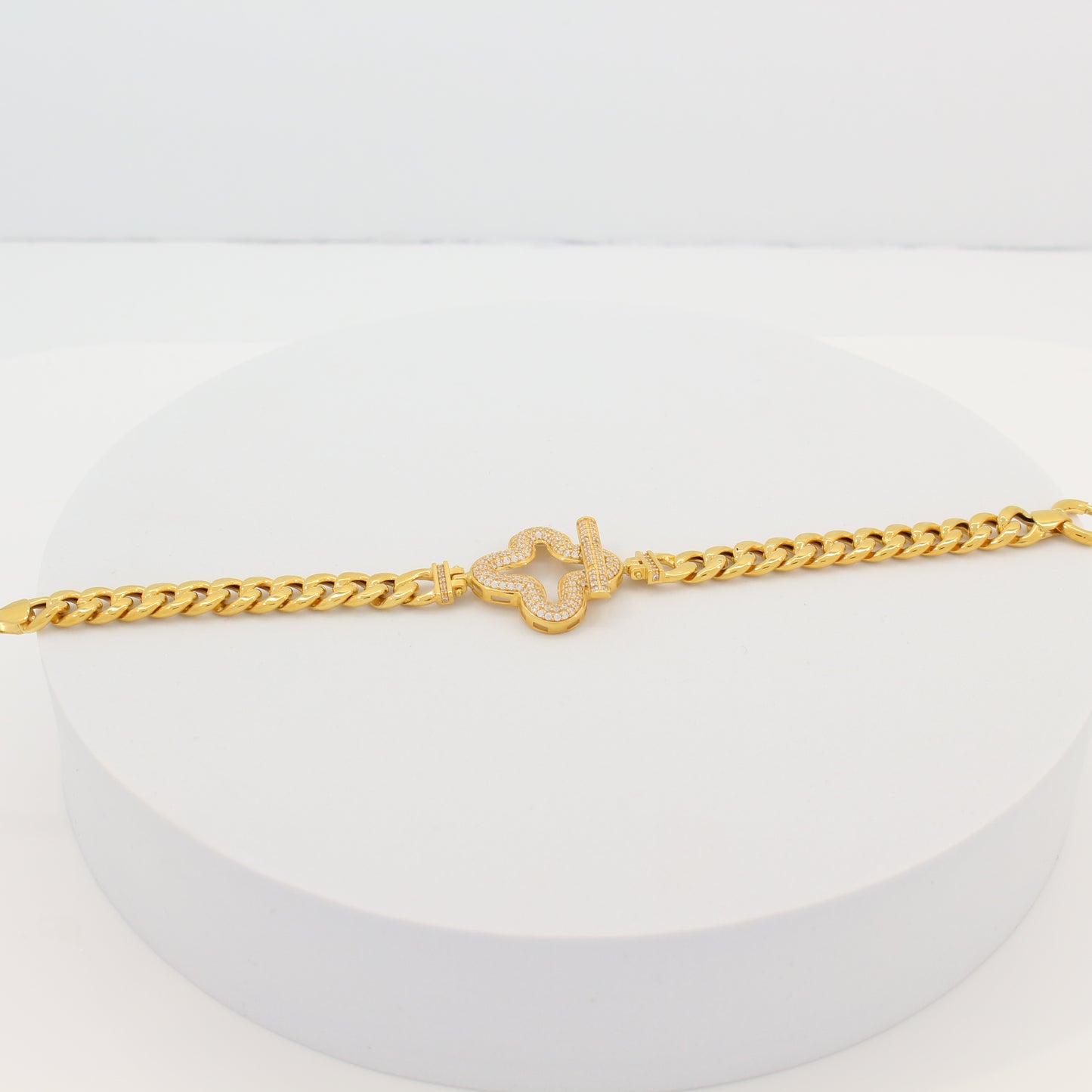 21K Gold Chain Bracelet