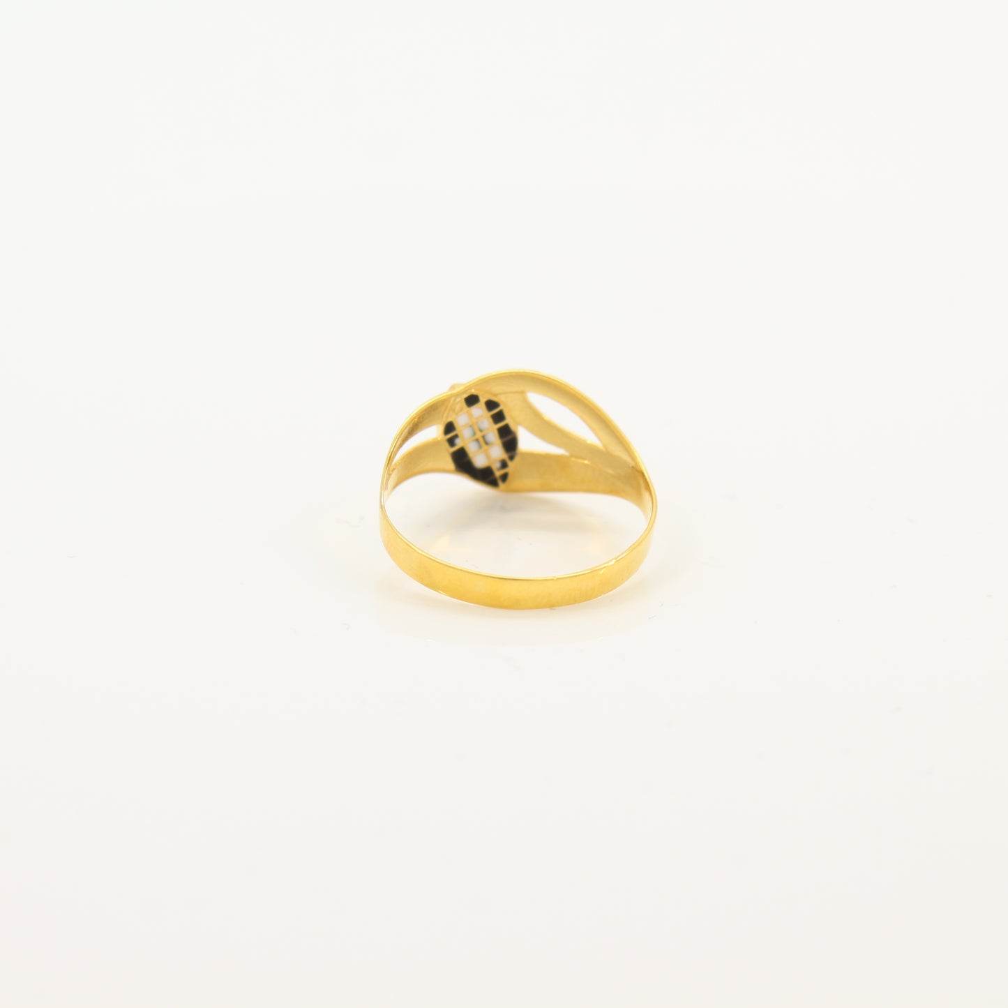 21K Gold Ring (size 8.5)