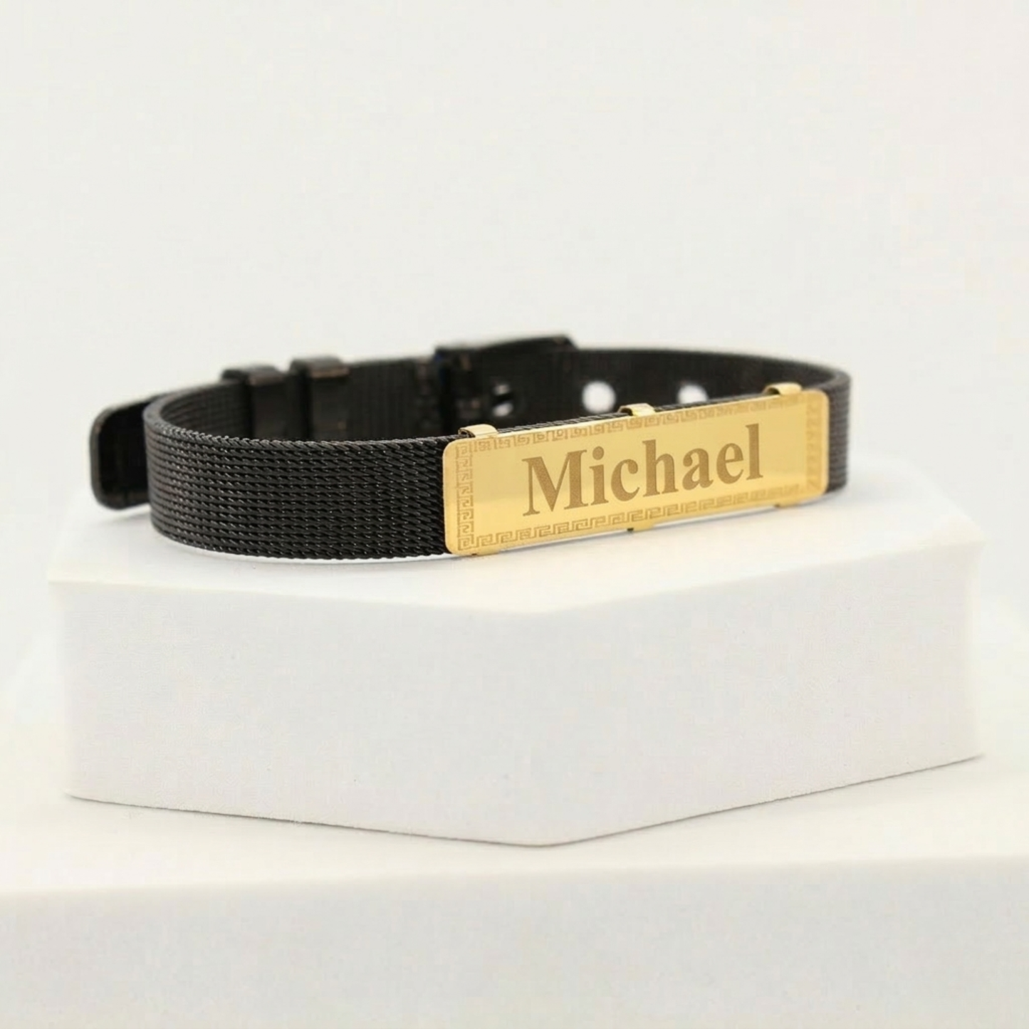 21K Men's Mohmed Name Bracelet