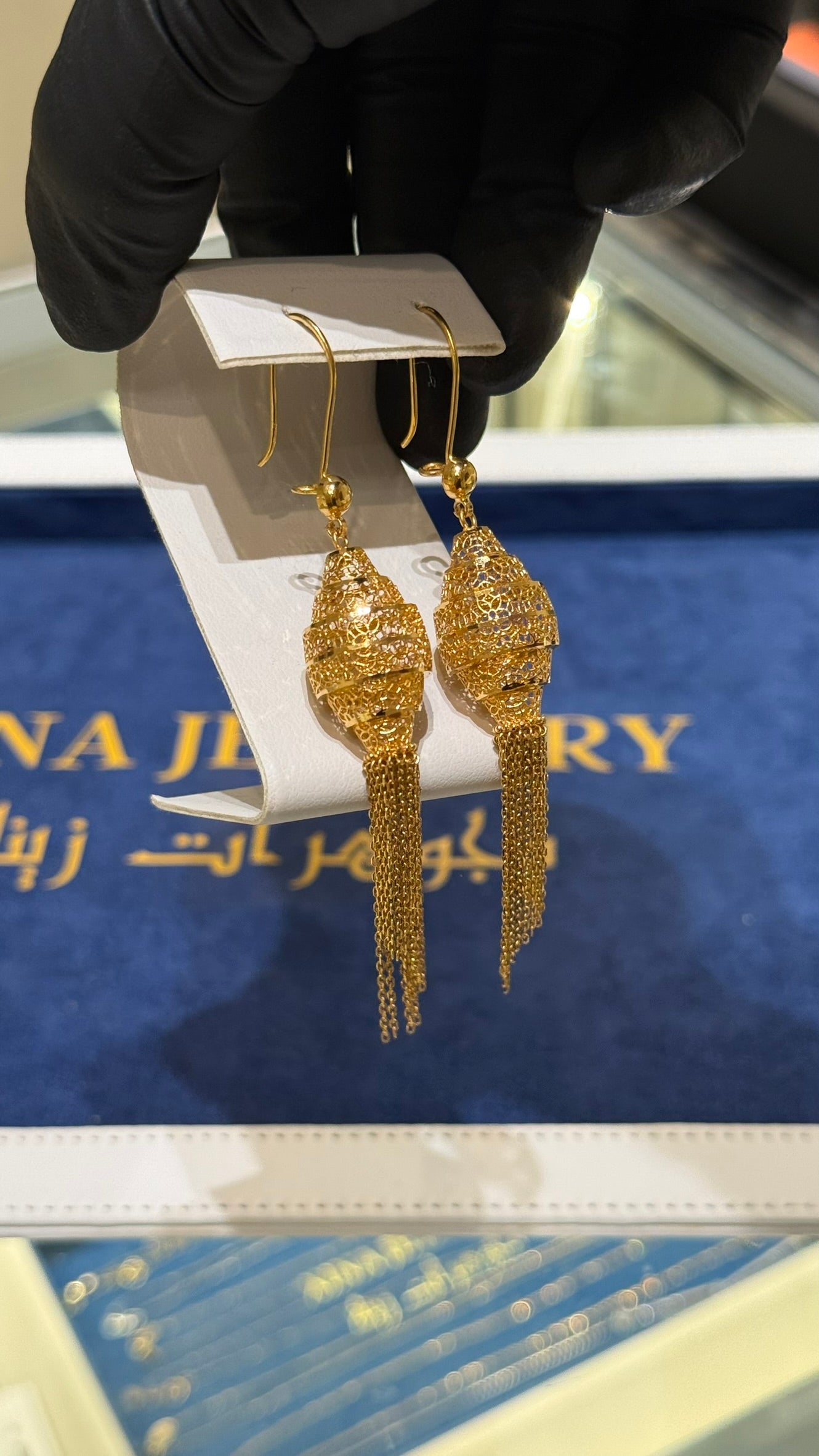 21K Gold Earrings
