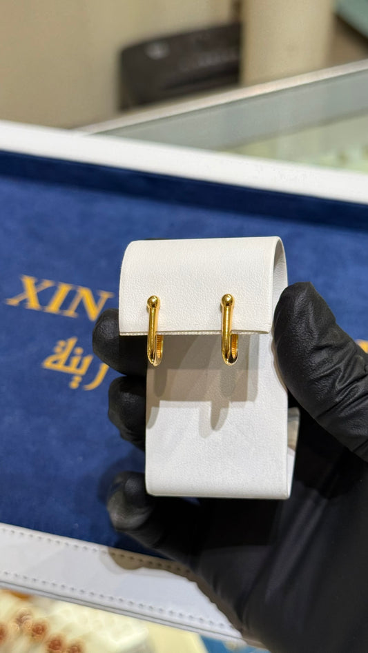 21K Gold Earrings