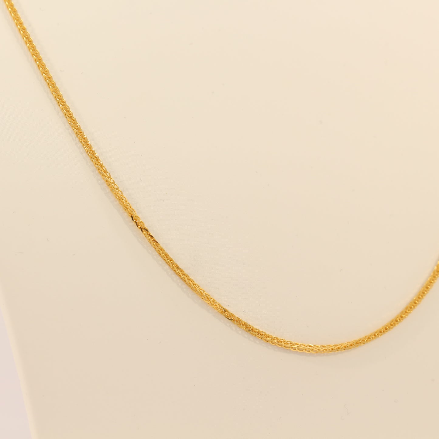 21K Gold Foxtail Chain (2mm)