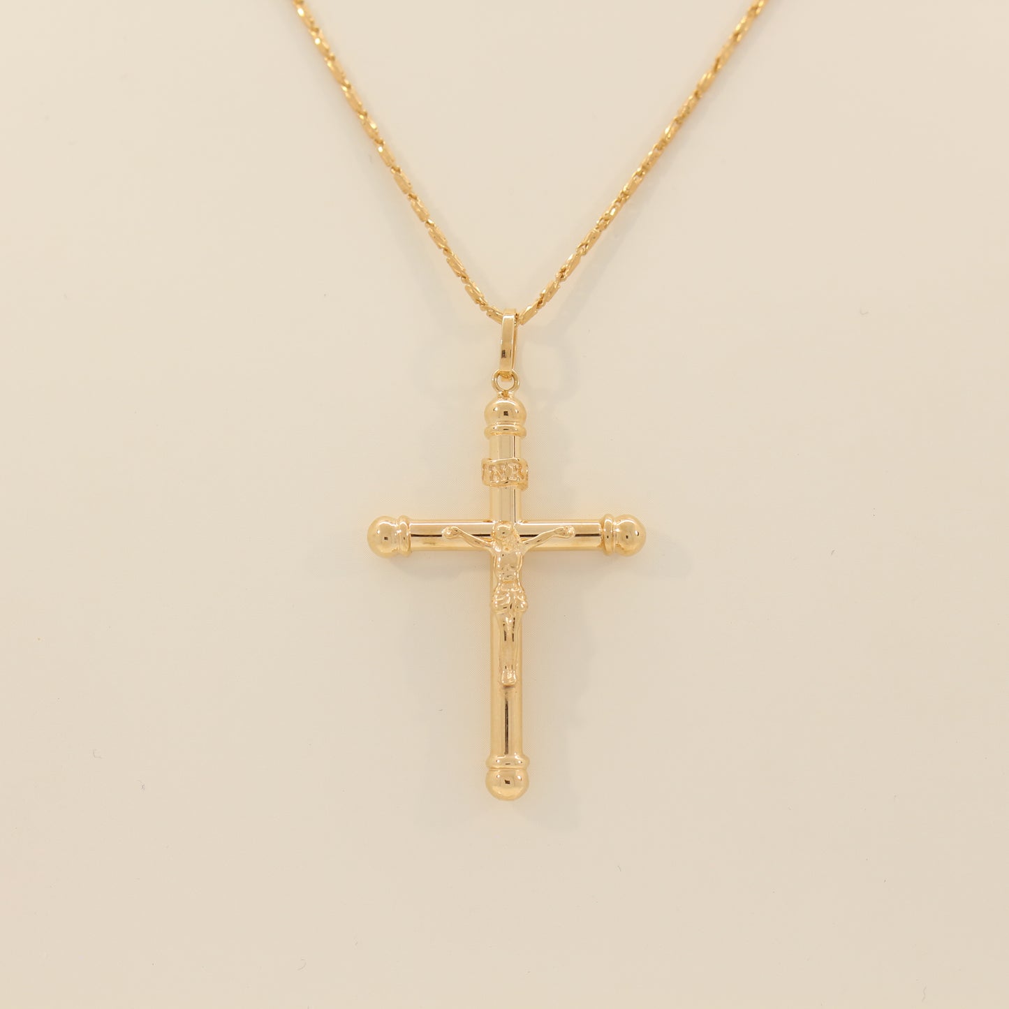 18K Jesus Christ Cross