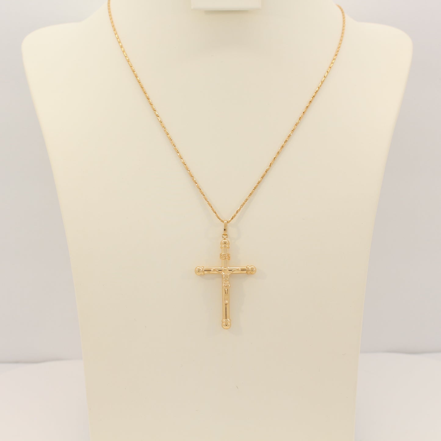 18K Jesus Christ Cross