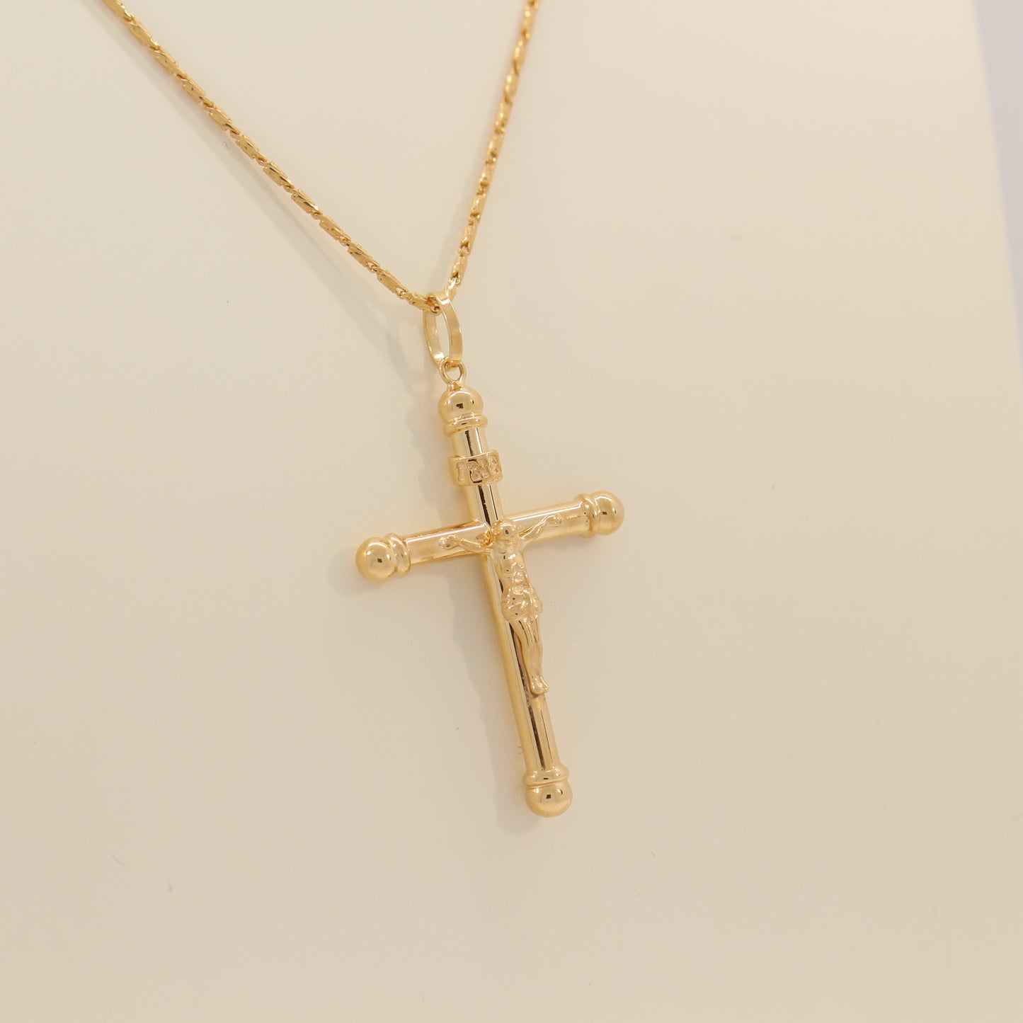 18K Jesus Christ Cross