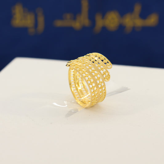 21K Gold Ring (size 7)