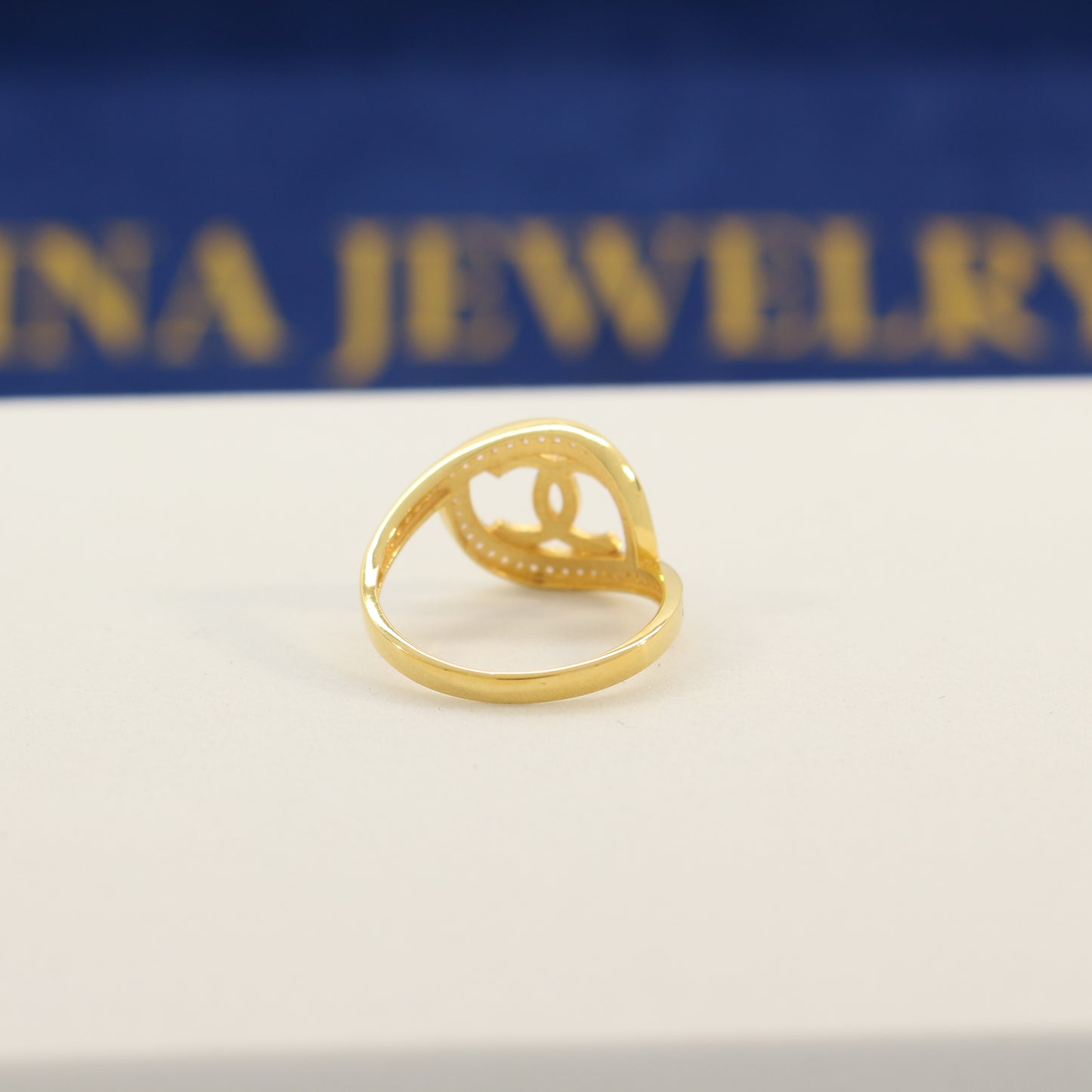 21K Gold Fancy Ring (size 7)