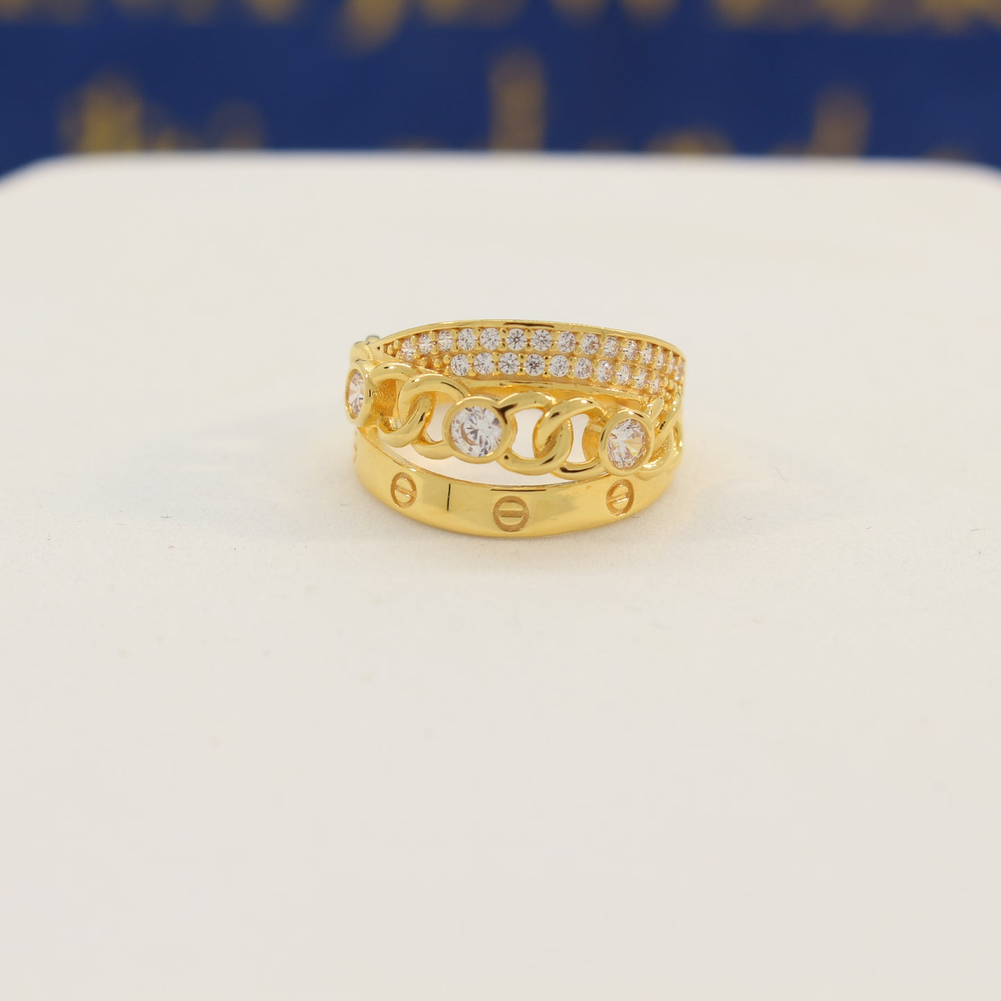 21K Gold Ring (size 6)