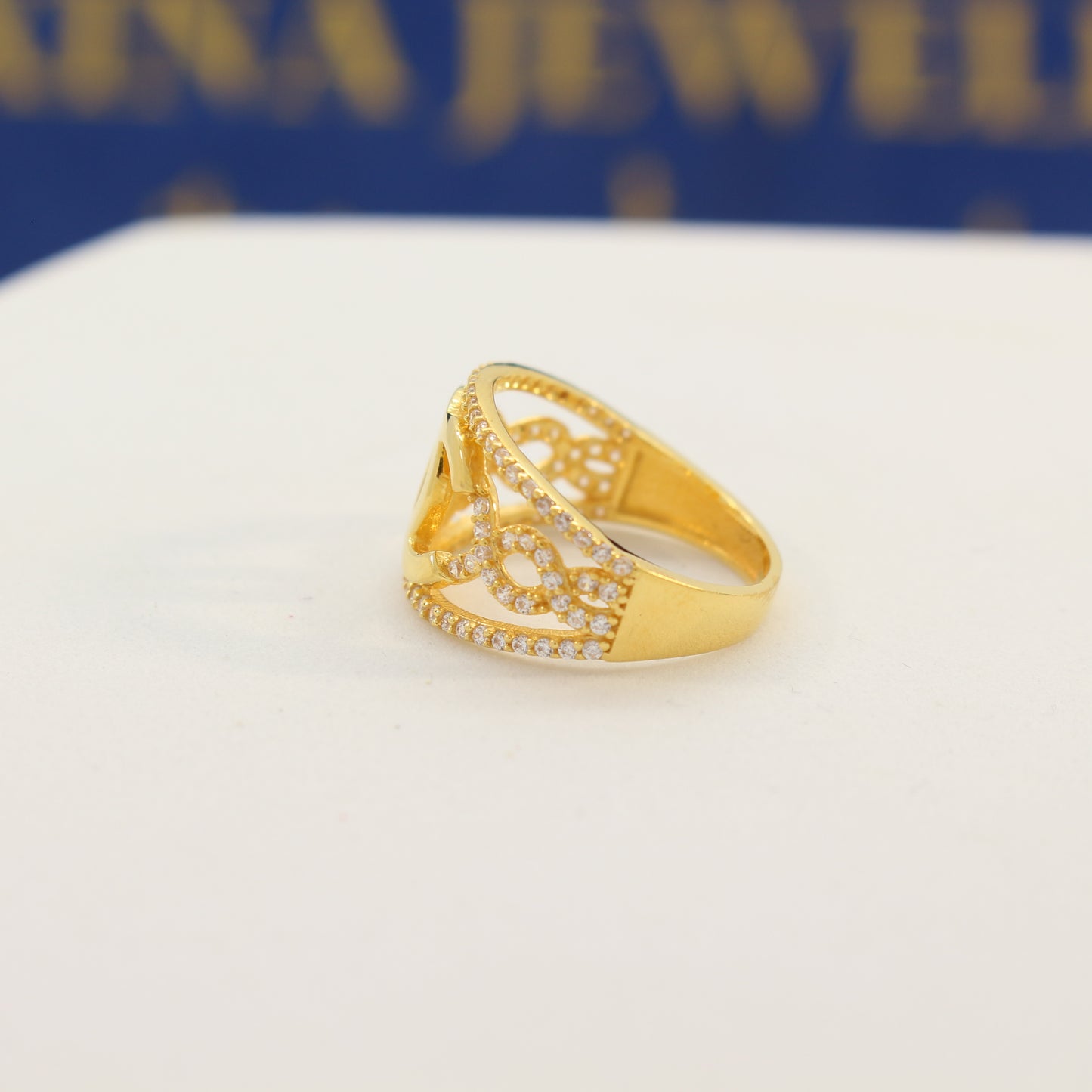 21K Gold Ring (size 5)