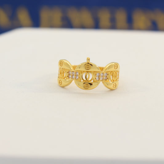 21K Gold Ring (size 7)