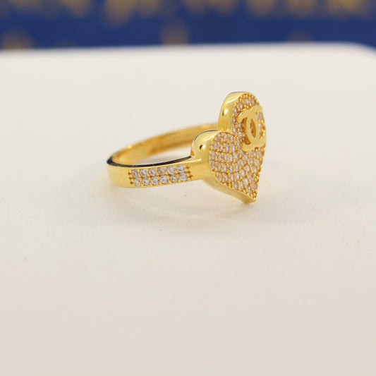 21K Gold Ring (size 6)