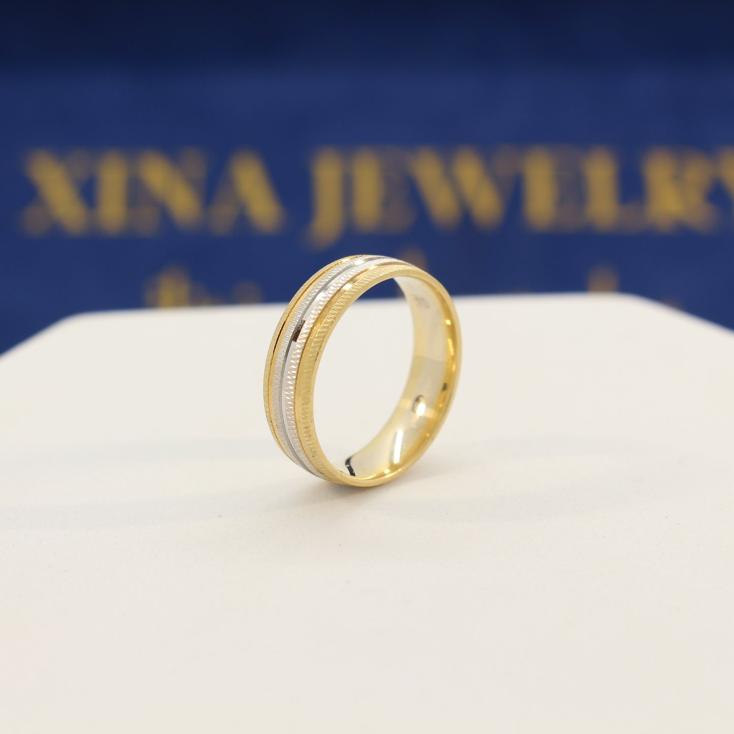 18K Gold Band (size 8.5)