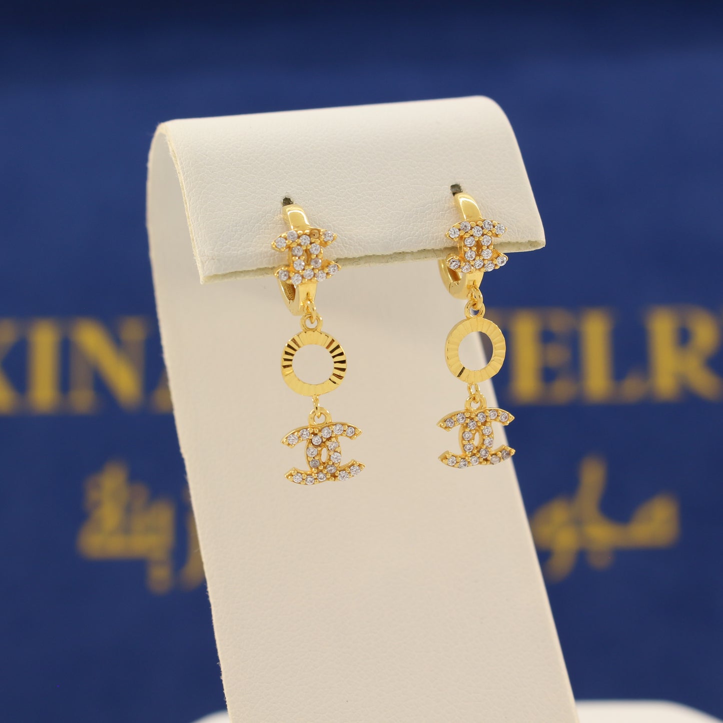 21K Gold Earrings