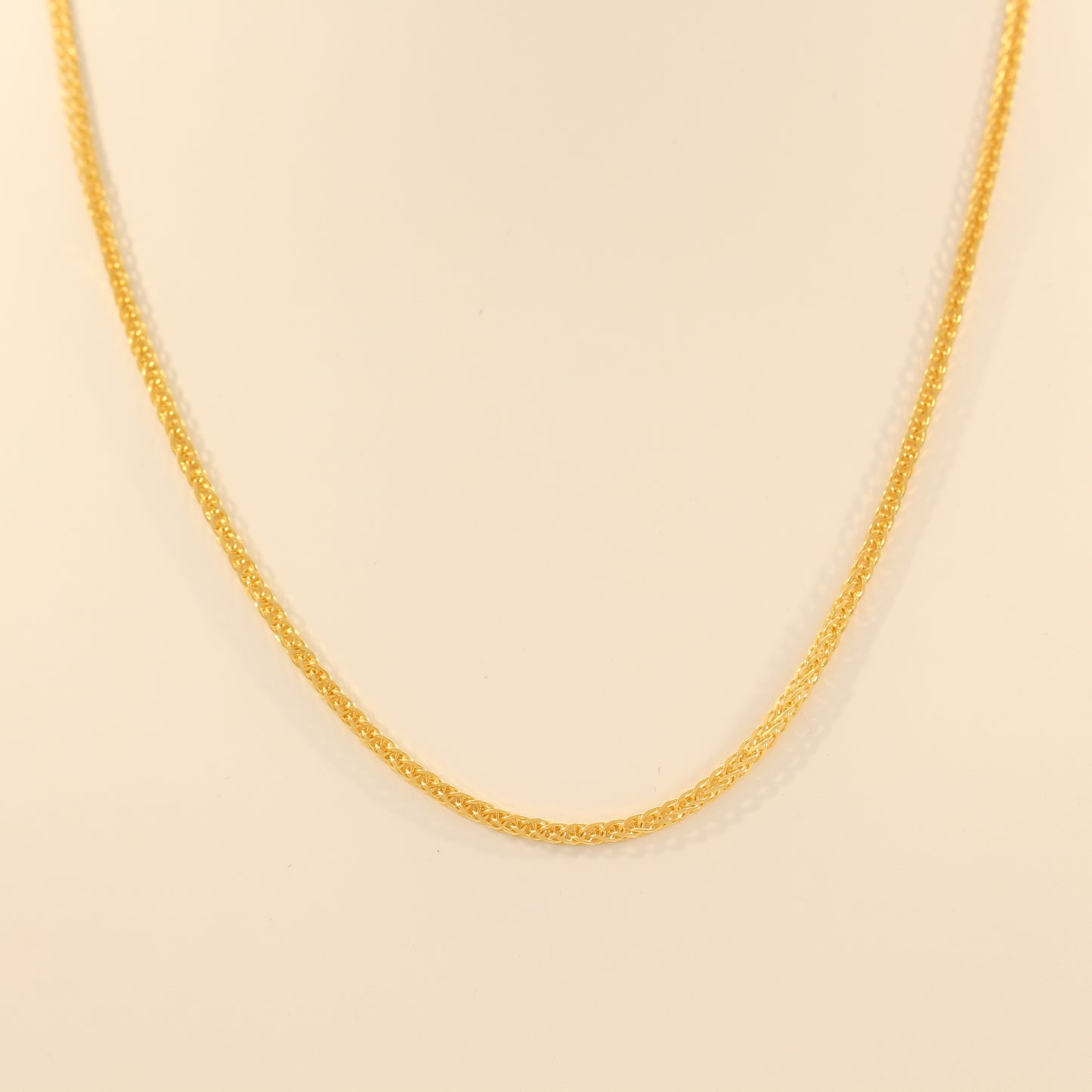 21K Foxtail Chain