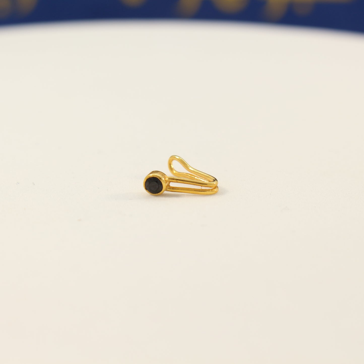 21K Gold Non-Piercing Nose Rings