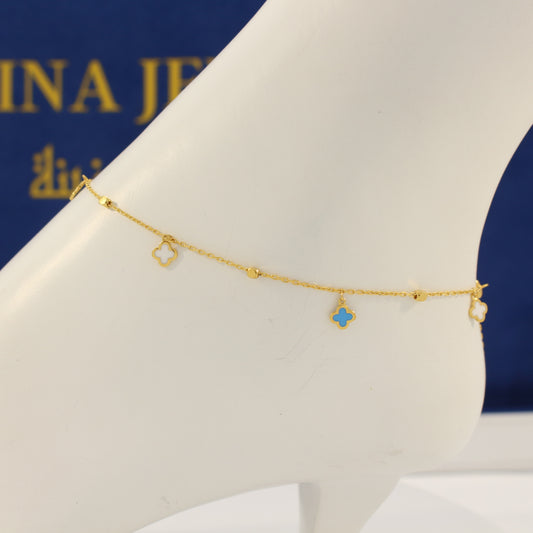 21K Gold Anklet