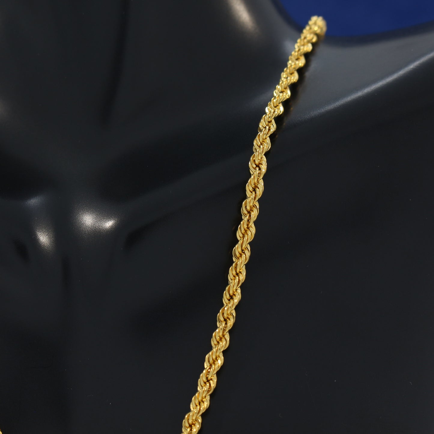 21K Gold Rope Chain (2.6-3.2mm)