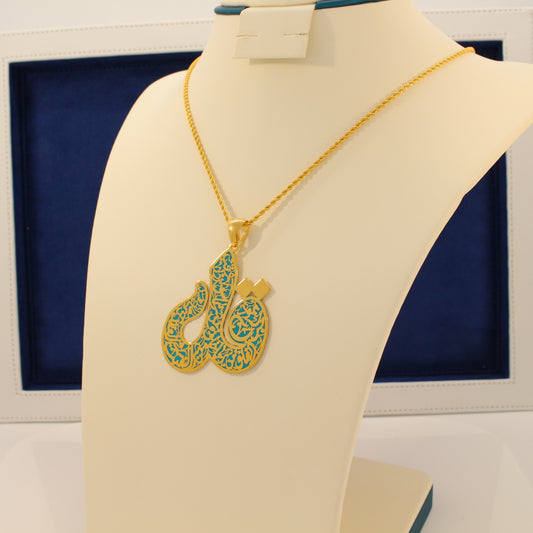 21K Gold "Qul" Necklace