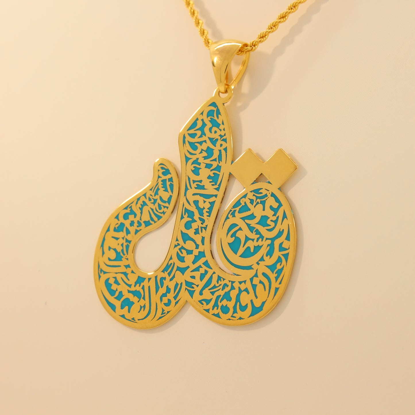 21K Gold "Qul" Necklace