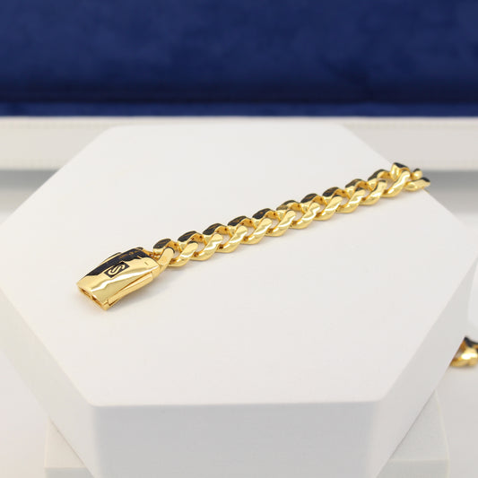 21K Gold Monaco Bracelet