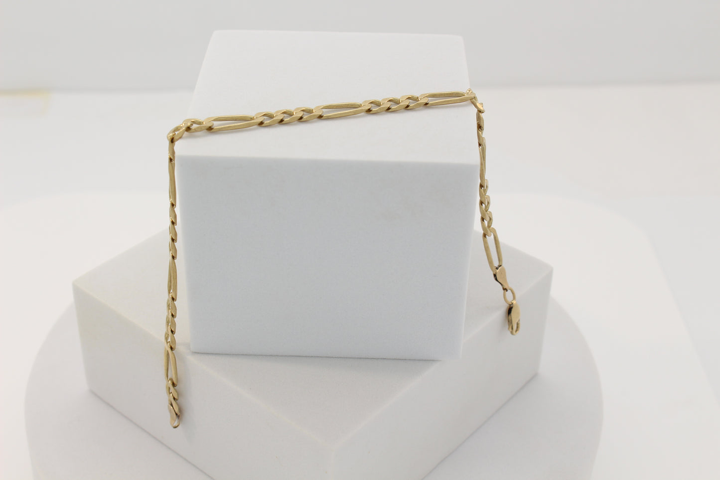 14K Figaro Bracelet