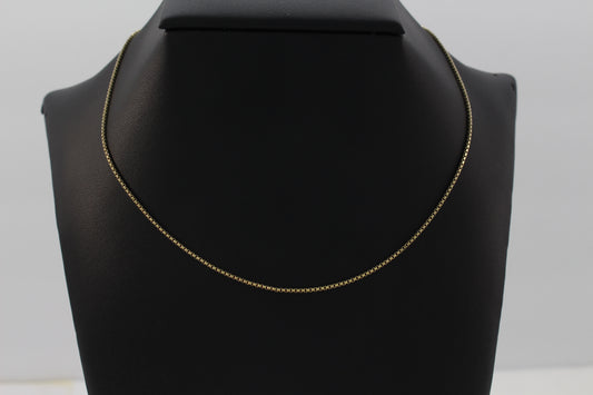 14K Box Chain