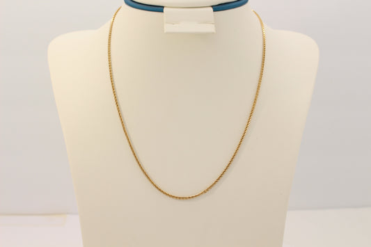 14K Wheat Chain