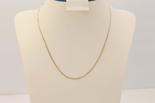 14K Herringbone Chain
