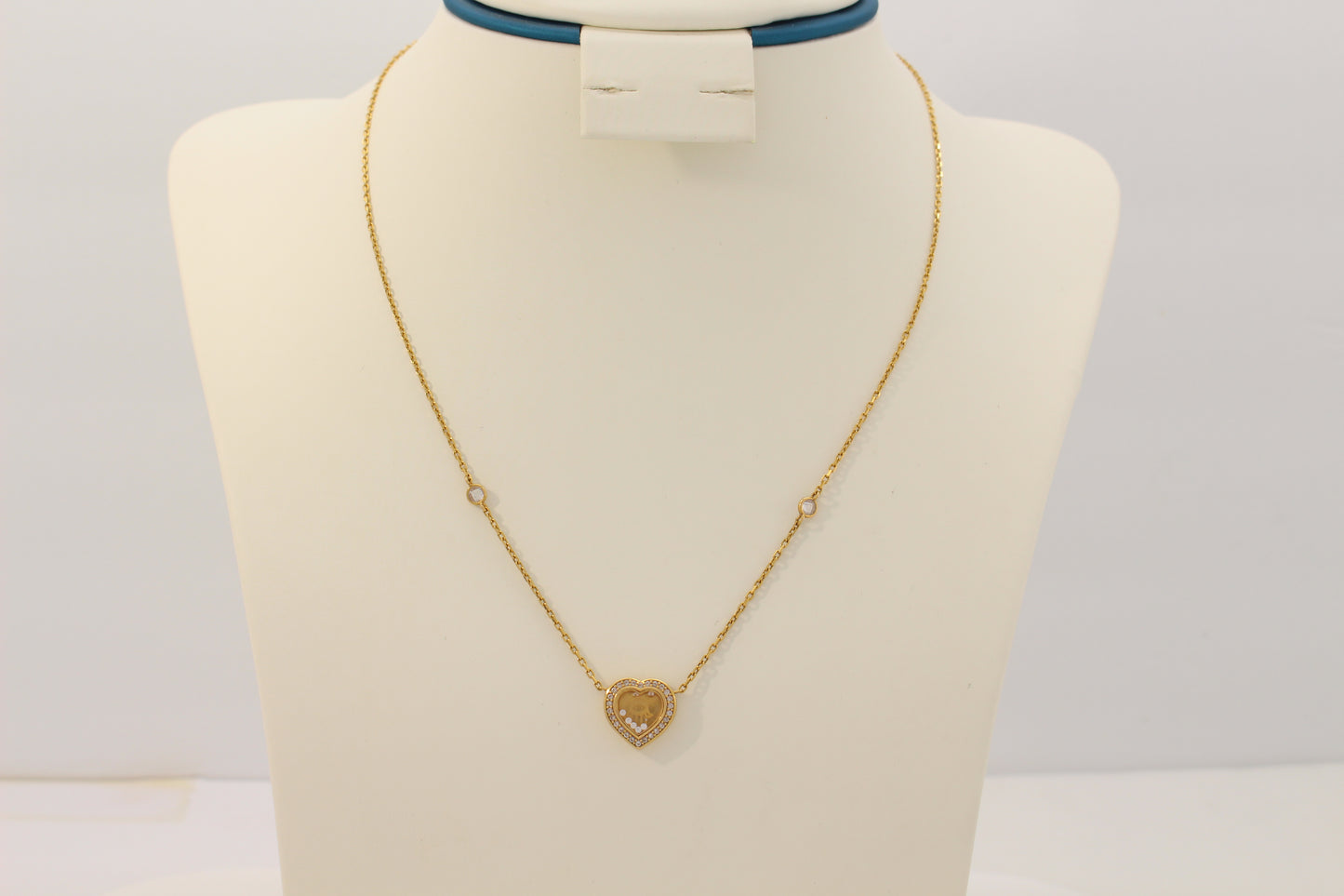 21K Fancy Heart Necklace