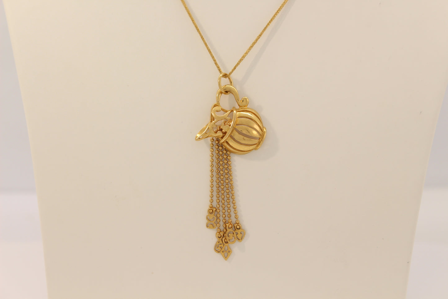 21K Gold Dallah Necklace