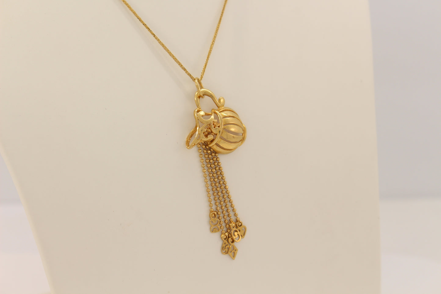 21K Gold Dallah Necklace