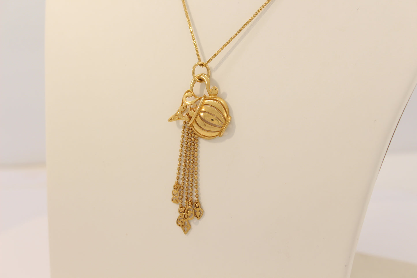 21K Gold Dallah Necklace