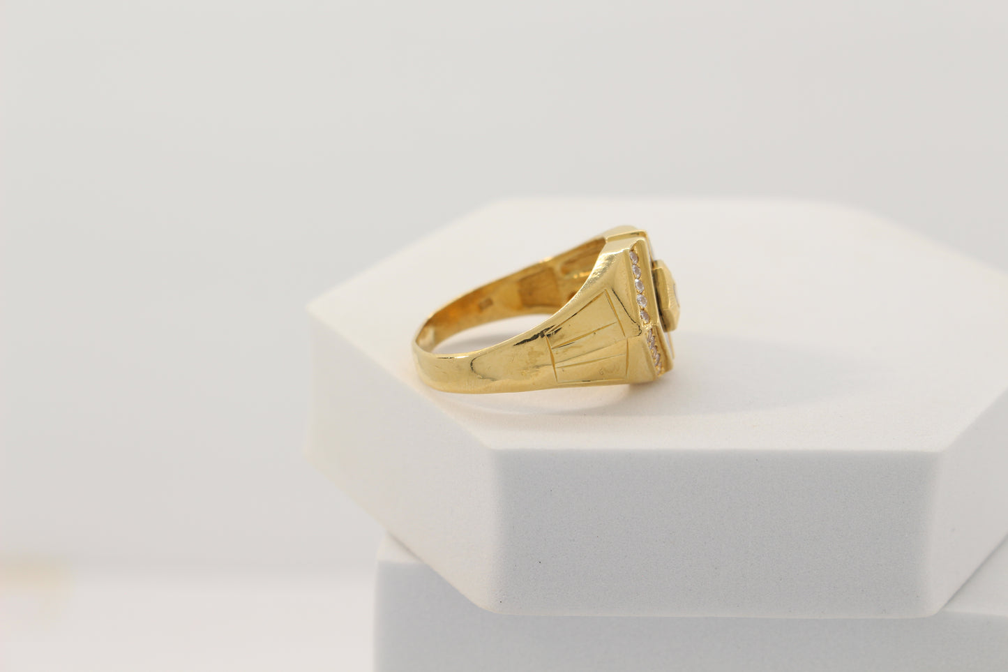 21K Gold Men's Ring