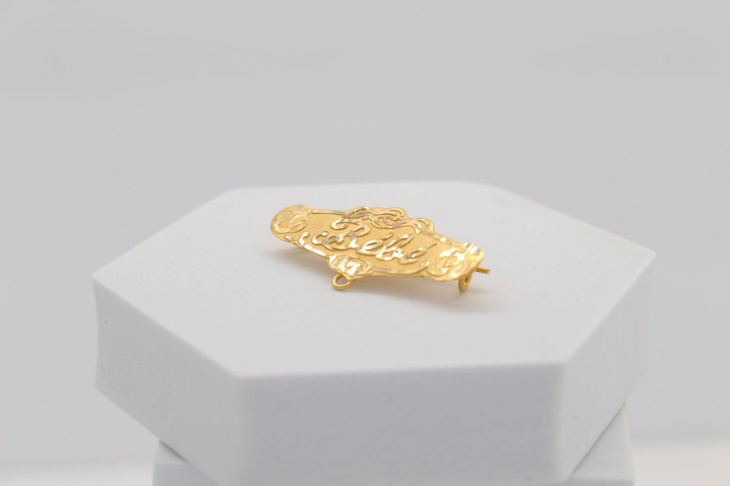 21K Gold "Bebe" Brooch Pin