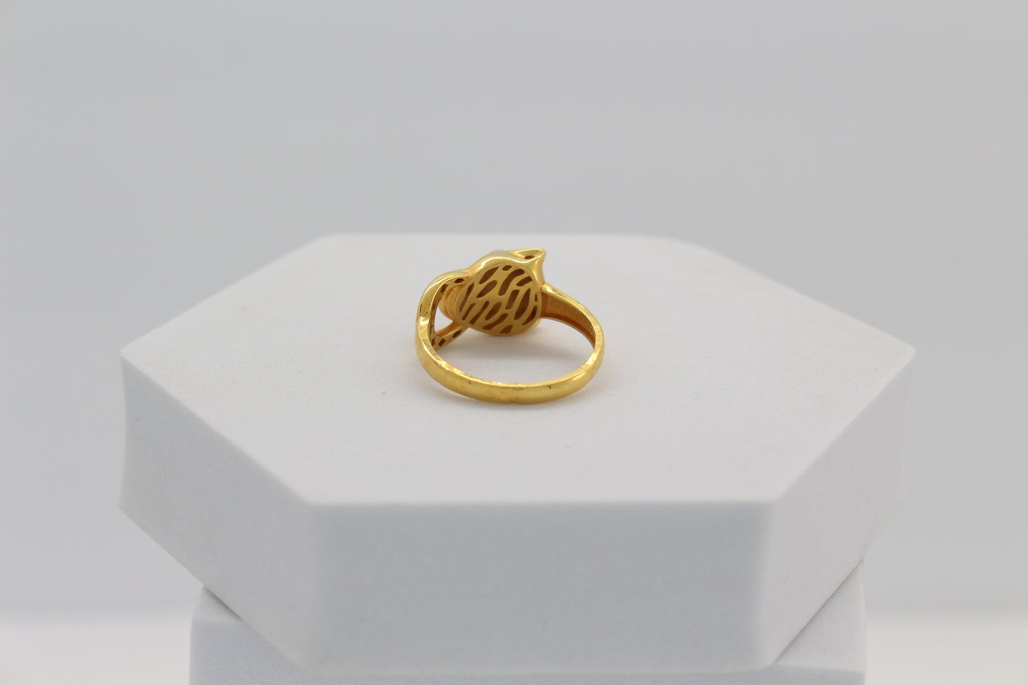 21K Gold Leopard Ring