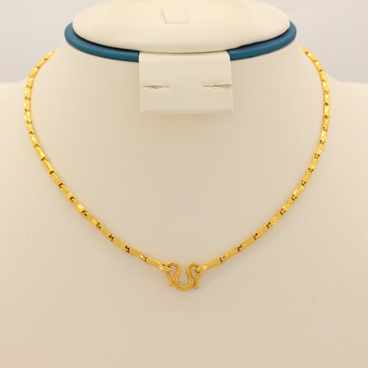 24K 999 Gold Fancy Chain