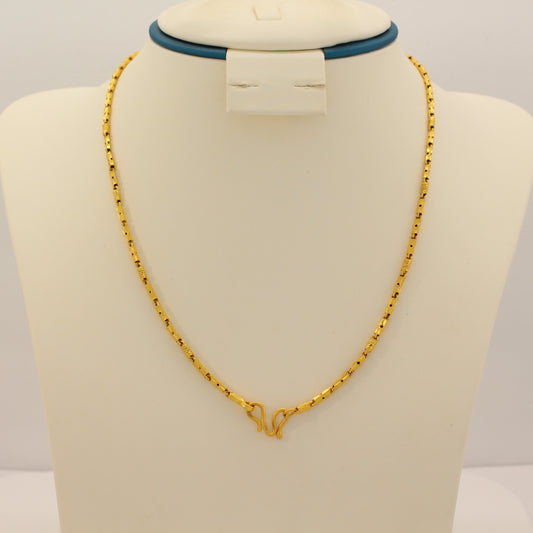 24K 999 Gold Fancy Chain